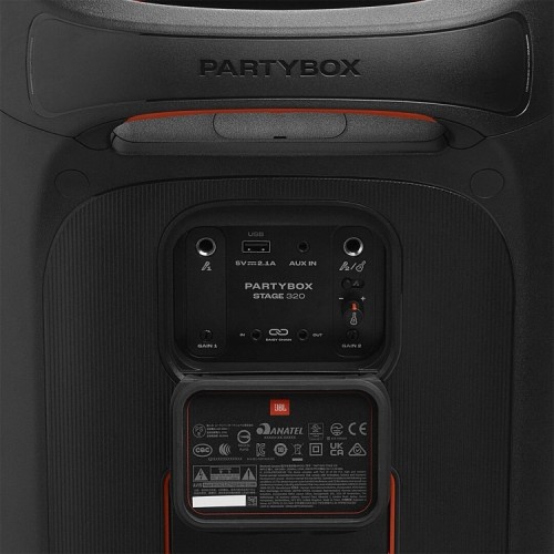 PORTABLE SPEAKER  PARTYBOX STAGE 320 BLACK BLUETOOTH